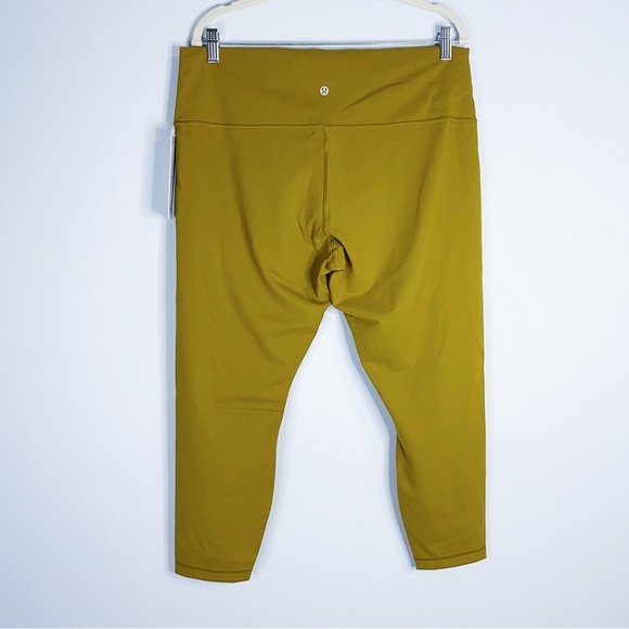 Lululemon - Gold Wunder Train High Rise Tight 25” - Picture 4 of 5